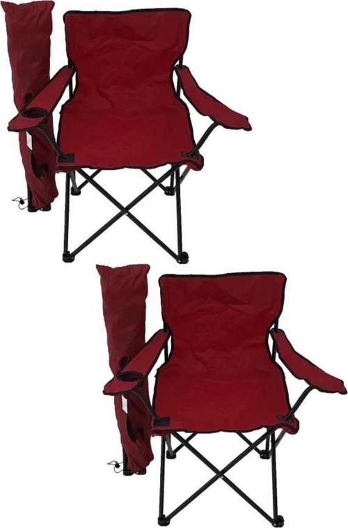 Kamp Sandalyesi Katlanır Sandalye Bahçe Koltuğu Piknik Plaj Balkon Sandalyesi Bordo