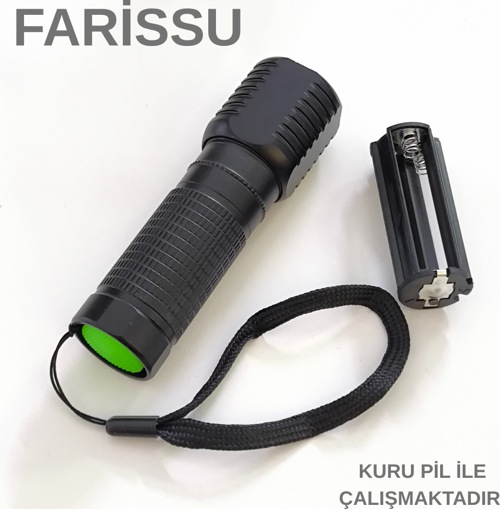 OR-1888 Mini LED El Feneri - Deprem Feneri - 3x AAA Kuru Pil Uyumlu (Piller Dahil Değildir)