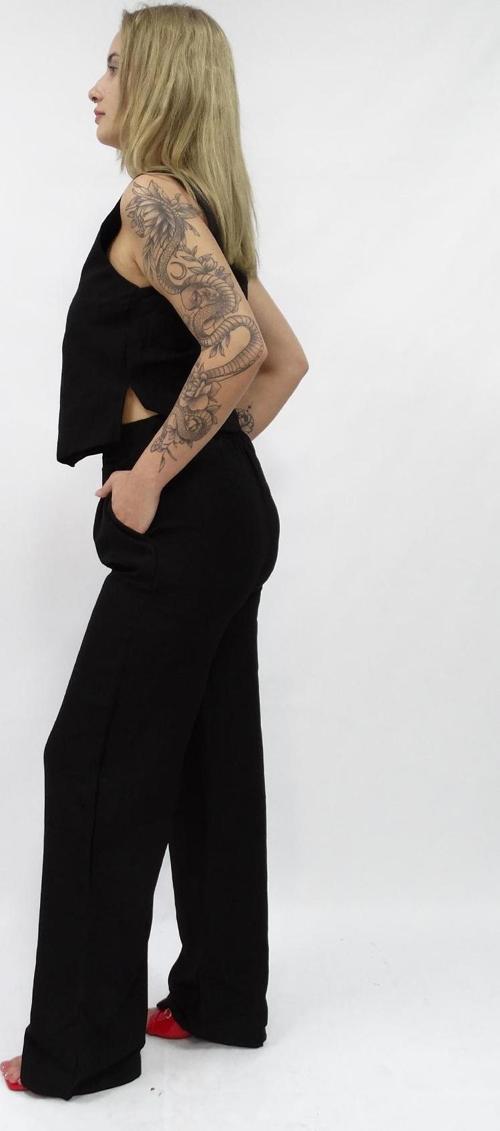 Kadın Ruby Sofia Kurdele Düğmeli Pantolon Yelek Takım