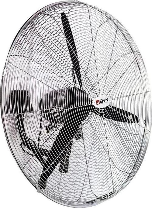 BSV-D 600 60cm Siyah 3 Kanatlı Sanayi Tipi Duvar Vantilatörü