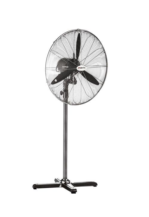 BSV 500 50cm Siyah 3 Kanatlı Sanayi Tipi Ayaklı Vantilatör