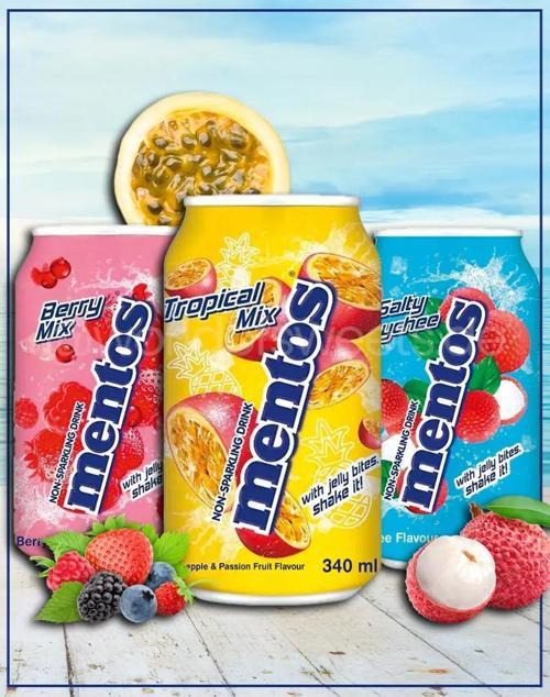 Tuzlu Liçi - Tropikal Meyve - Orman Meyveleri Aromalı 3'lü İçecek Set