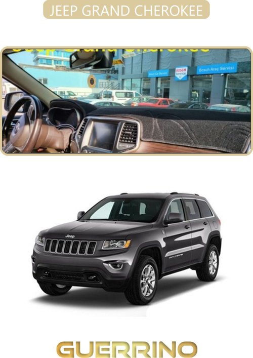 Jeep Grand Cherokeetorpido Koruma Halısı Bej Kenar