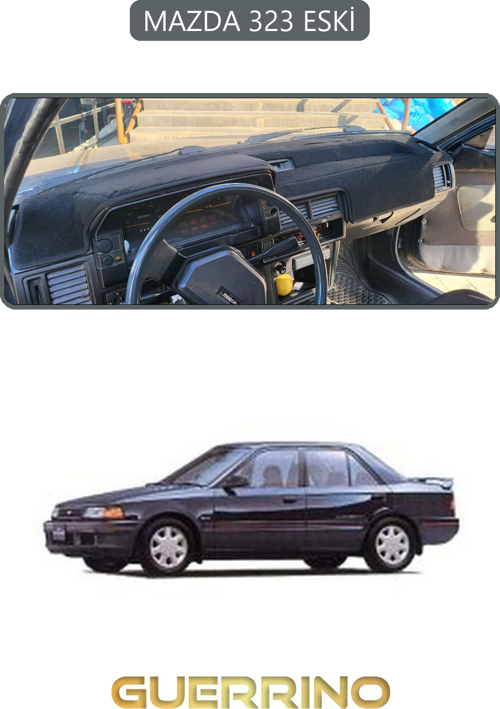 Mazda 323 Eskitorpido Koruma Halısı Gri Kenar