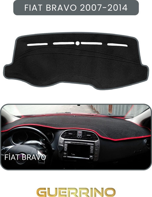 Fıat Bravo 2007-2014 Modellerine Uyguntorpido Koruma Halısı Gri Kenar