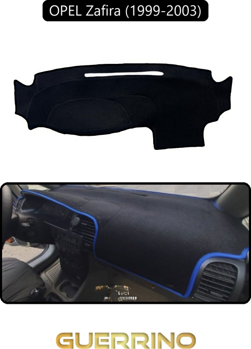 Opel Zafira (1999-2003)Torpido Koruma Halısı Siyah Kenar