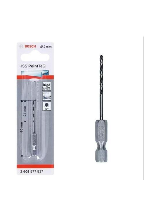 Pointteq Altıgen Şaftlı Hss Matkap Ucu 2 mm