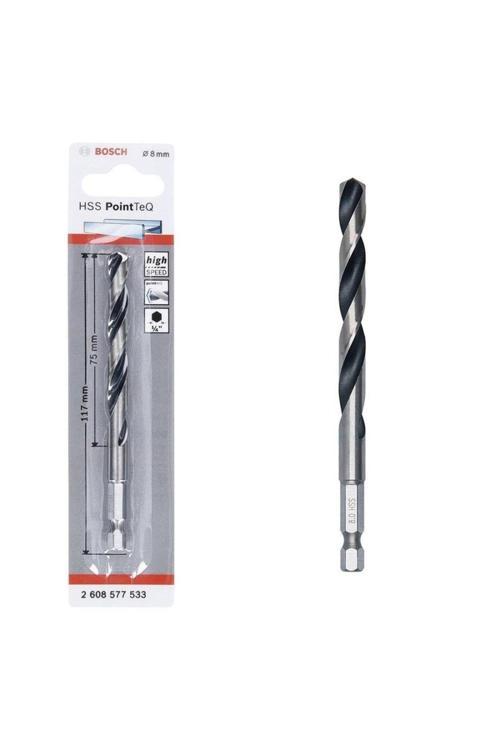 Pointteq Altıgen Şaftlı Hss Matkap Ucu 8 mm
