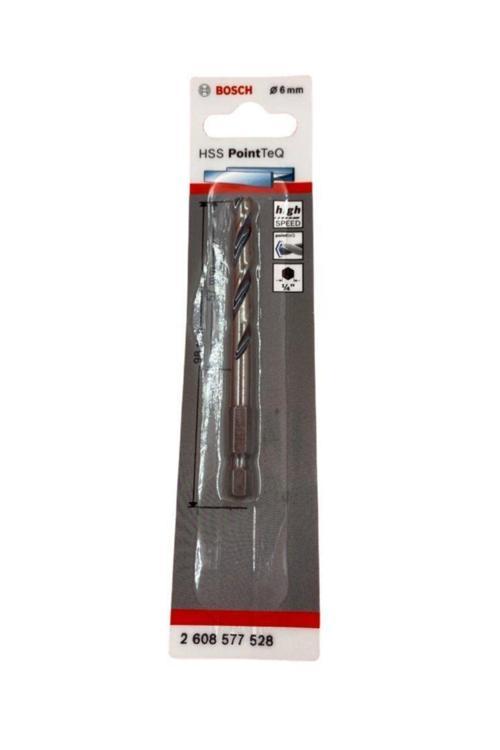 Point Teq Altıgen Şaftlı Hss Matkap Ucu 6 mm