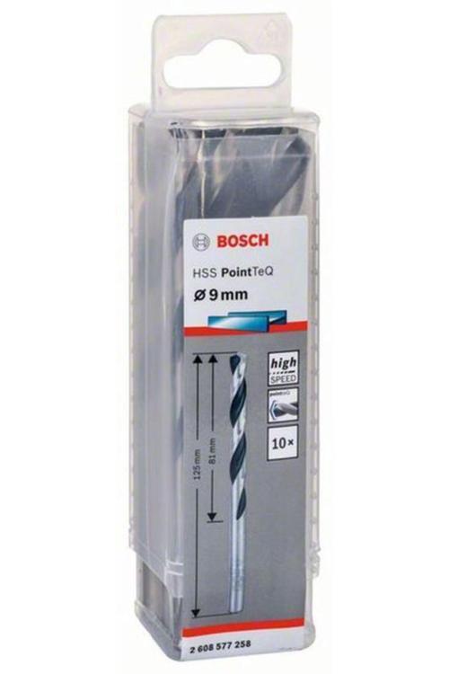 HSS PointTeQ Matkap Uç Metal 9x81x125mm 10 Parça