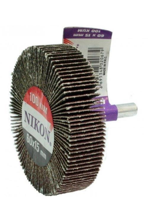 N32021 Saplı Fırfır Zımpara 40x15mm 40 Kum