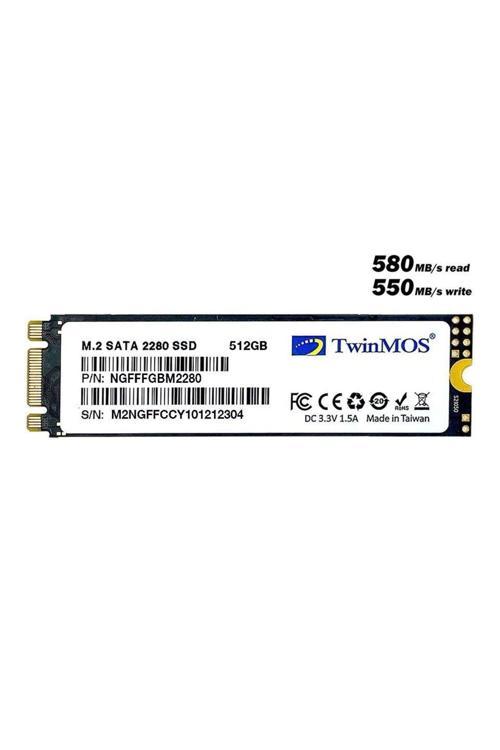 512 Gb Twınmos M.2 2280 Sata3 580/550 Ngfffgbm2280