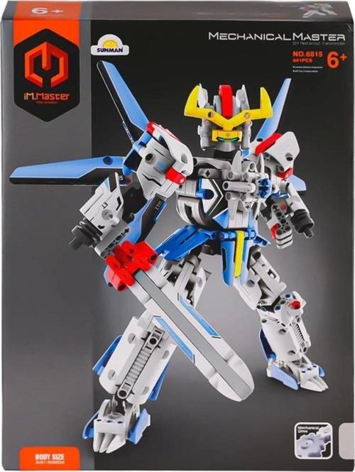 Nessiworld 6815 IMM Mekanik Master Blokları Robot Asker 641 Parça