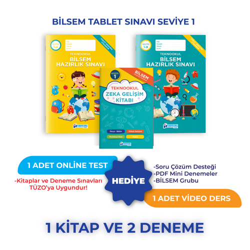 BİLSEM TABLET SINAVI SEVİYE 1