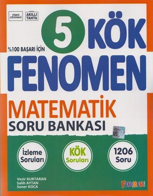 5. Sınıf Matematik KÖK Soru Bankası Fenomen Okul Yayınları