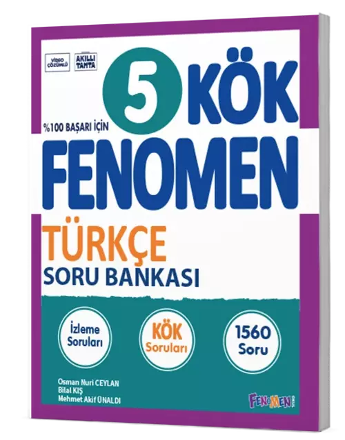5. Sınıf Kök Türkçe Soru Bankası Fenomen Okul Yayınları
