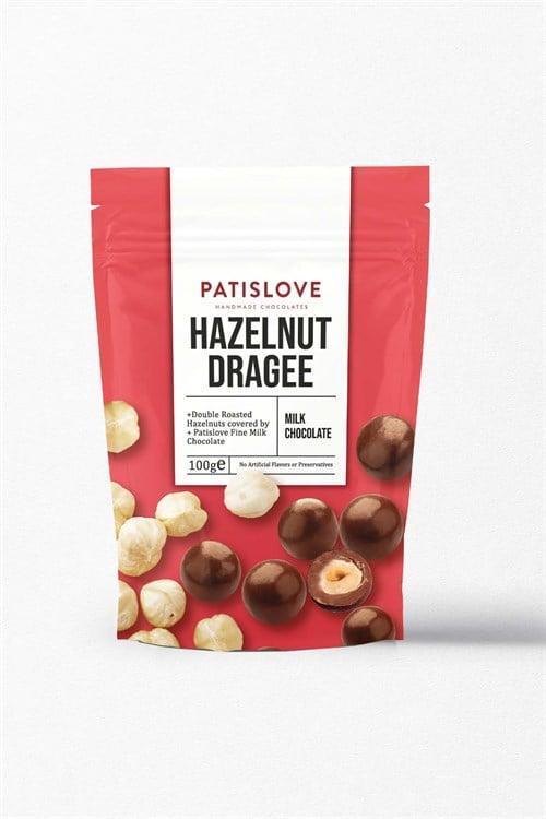 Patislove Sütlü Çikolatalı Fındık Draje, 100G