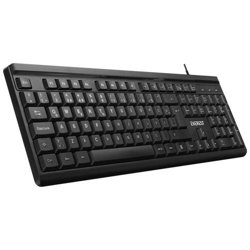 Kb-741, Usb Kablolu, Türkçe Q,  2 Metre Bakır Kablolu, Standart Klavye (siyah)