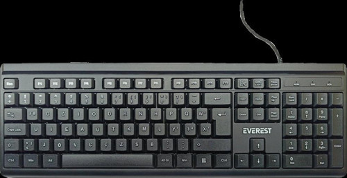 Kb-741f, Usb Kablolu, Türkçe F, 2 Metre Bakır Kablolu, Standart Klavye (siyah)