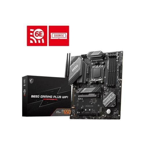 B650 Gamıng Plus Wıfı Ddr5 6000mhz 1xhdmı 1xdp 2xm.2 Usb 3.2 Atx Am5 (amd Am5 9000/8000/7000 Ser