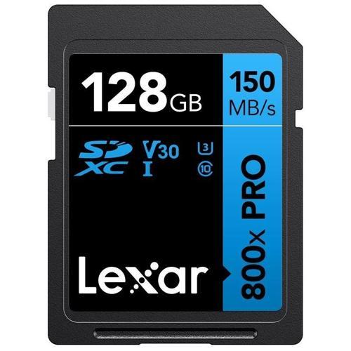 128gb Lexar Lsd0800p128g-bnnng Professıonal 800x Pro Sdxc Uhs-ı Cards Up To 150mb/s Read 45mb/s Wrıt