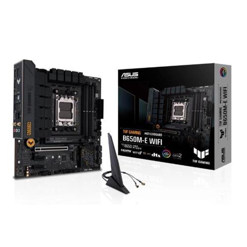 Tuf Gamıng B650m-e Wıfı Ddr5 6400mhz 1xhdmı 2xdp 2xm.2 Usb 3.2 Matx Am5(amd Am5 9000/8000/7000