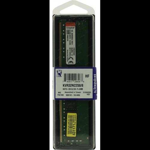 Kıngston Kvr32n22s8/8, 8gb, 3200mhz, Ddr4, Cl22, Desktop Ram