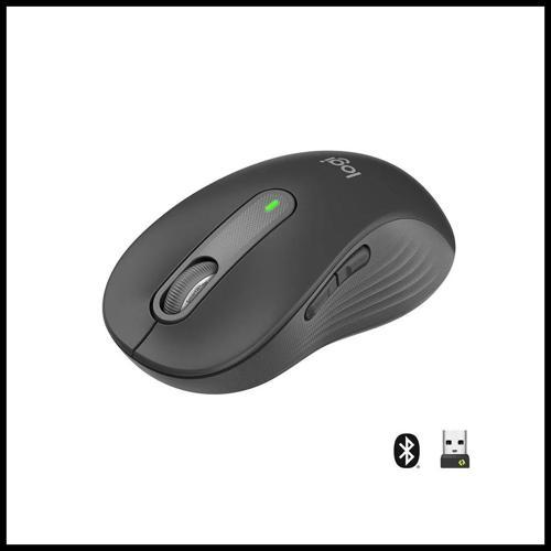 Logıtech 910-006236, M650l Signature, Siyah, Sağ El, Usb Nano 2,4g Kablosuz,4000dpi, Optik, 5 Tuşlu,