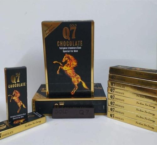 Q7 Gold Chocolate 12'Li Paket Çikolata Bitkisel Gıda Takviyesi