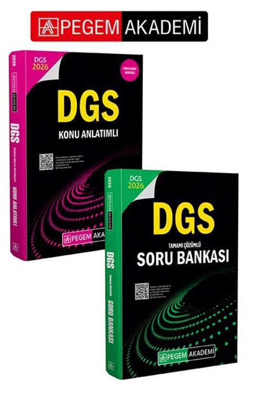 2026 DGS Konu Anlatımlı + 2026 DGS Tamamı Çözümlü Soru Bankası Seti (2.Kitap)