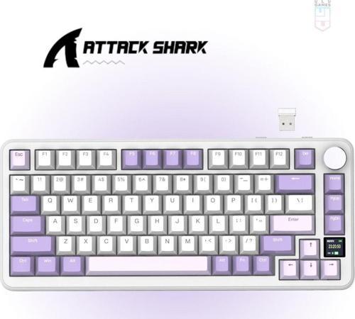 X85Pro Ekranlı Kablosuz Mekanik Klavye