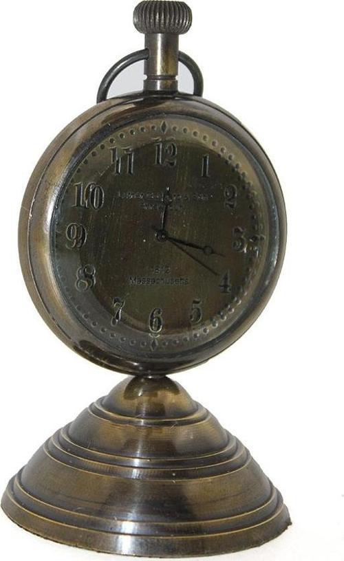 Masa Üstü Pirinç Saat Model 3