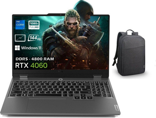 Loq İ7-13650Hx 8Gb Ddr5 1Tb Ssd Rtx4060 8Gb 15.6 144Hz Fhd W11Pro 83Dv00Httrp37+Lenovo Çanta