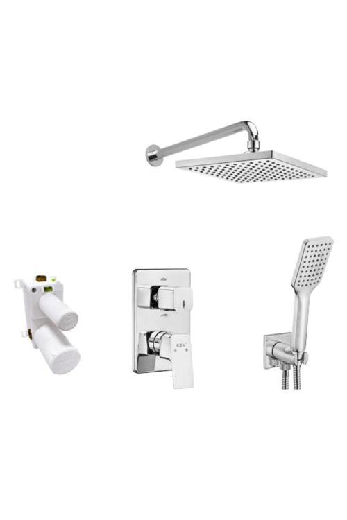 Tiera Ankastre Duş Seti - 2 Yollu / 6 Parça Set - 102199772
