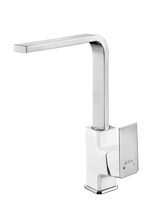 Tiera Eviye ( Mutfak ) Bataryası Beyaz -Krom 104818123