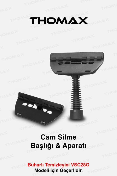 Vsc28G Buharlı Temizlik Makinası Cam Silme Başlığı Ve Aparatı