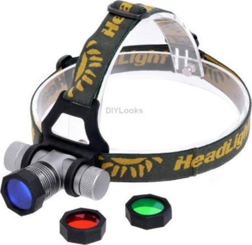 Metal Kaliteli Cree Led Profesyonel Balıkçı Lambası Kafa Lambası - El Feneri