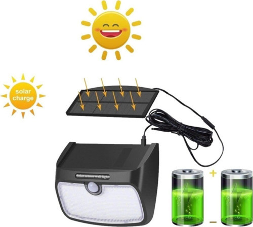Su Geçirmez Panelli Solar Lamba
