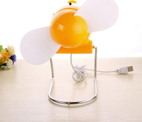 Usb + Pille Çalışa Bilen Fan Metal Ayaklı Vantilatör Fan