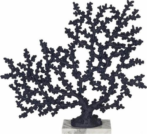 Mavi Mercan Resin Obje 48 x 16 x 44 cm