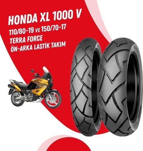 HONDA XL 1000 V MİTAS TERRA FORCE LASTİK TAKIMI