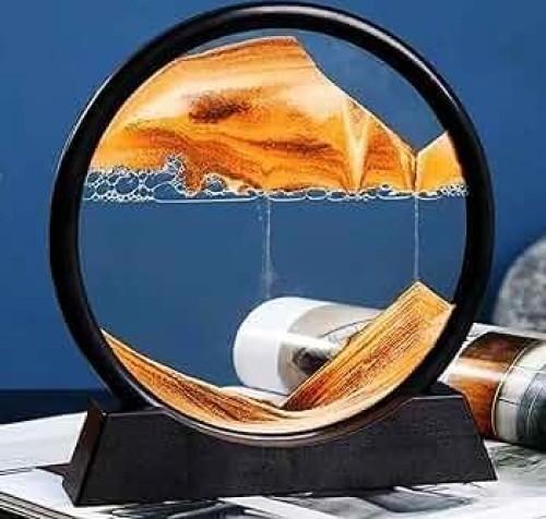 Büro Ev Dekoru için Orta boy Sulu Kum Saati