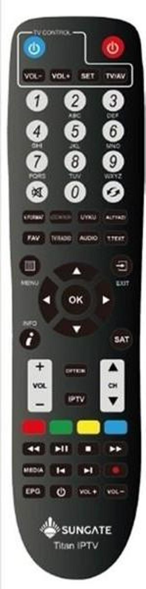 Kr Tıtan Iptv Hd Uydu Alıcı Kumanda