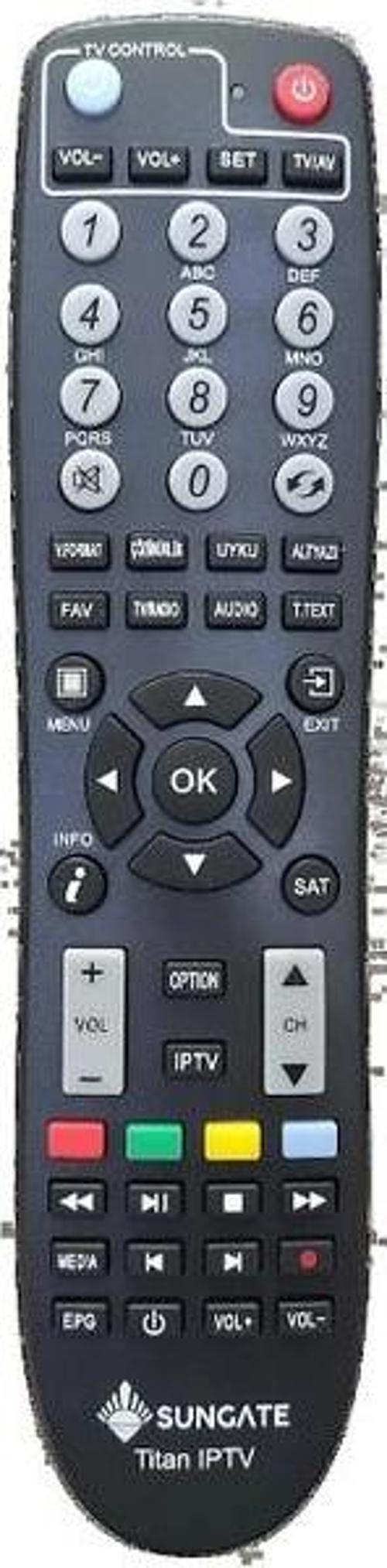 Titan İp Tv uydu kumandası