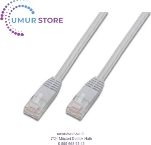7.5 mt CAT5E AWG30/7 U/utp Beyaz Patch Cord Kablo