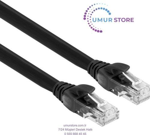 Cat6 RJ45 Lan Kablosu 40 M Uçları Fabrikasyon Takılı Bilgisayar Modem Internet Ethernet Kablosu