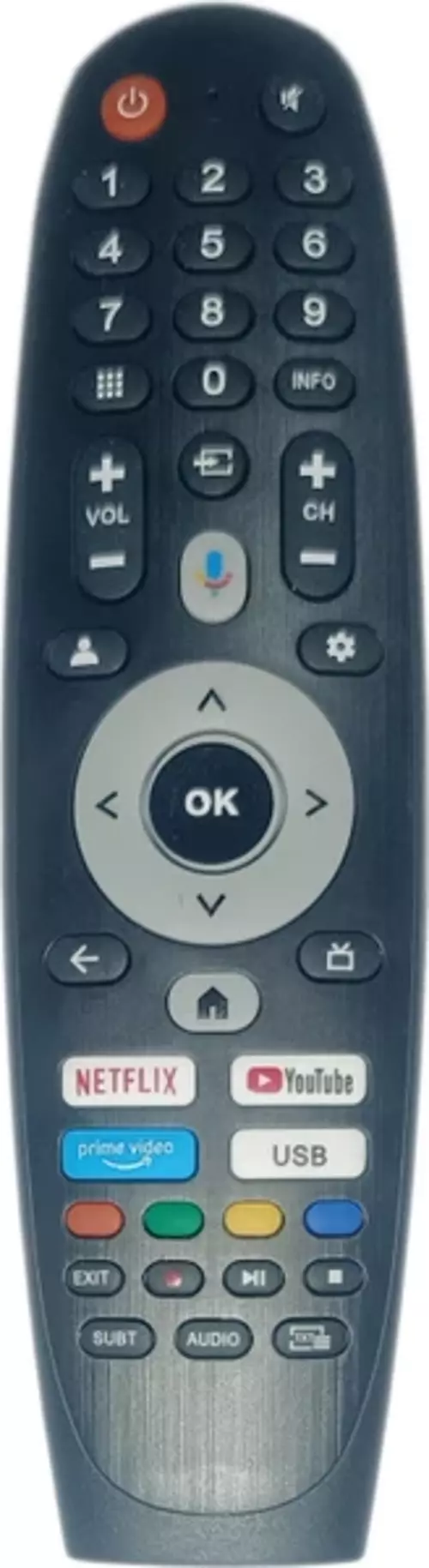 Altus Netflıx - Youtube - Prıme Vıdeo Tuşlu Ses Komutsuz LCD LED Tv Kumanda