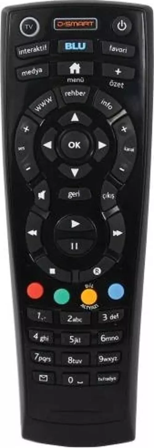 D-Smart Blu Next YE-15000 HD kumanda