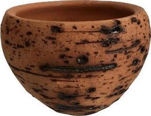 Antik Görünümlü Eskitme Toprak Saksı 11cm*15 cm