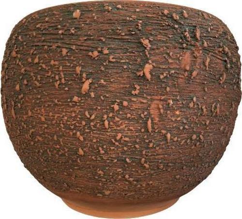 ANTİK GÖRÜNÜMLÜ EL YAPIMI TOPRAK SAKSI (33*33 CM)